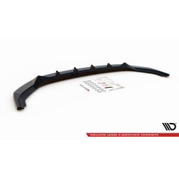 Maxton Design-Lame Du Pare-Chocs Avant V.1 Volkswagen T6 Facelift 