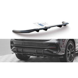 Maxton Design-Central Arriere Splitter (avec une barre verticale) Audi Q3 Sportback S-Line 