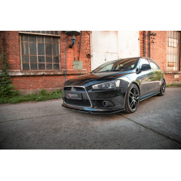 Maxton Design-Lame Du Pare-Chocs Avant Mitsubishi Lancer Sportback Mk8 