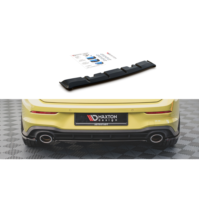 Maxton Design-Central Arriere Splitter Volkswagen Golf 8 GTI Clubsport 