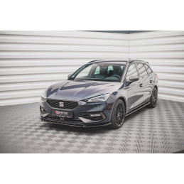 Maxton Design-Lame Du Pare-Chocs Avant V.2 Seat Leon FR Mk4 