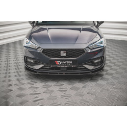 Maxton Design-Lame Du Pare-Chocs Avant V.2 Seat Leon FR Mk4 