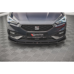 Maxton Design-Lame Du Pare-Chocs Avant V.1 Seat Leon FR Mk4 