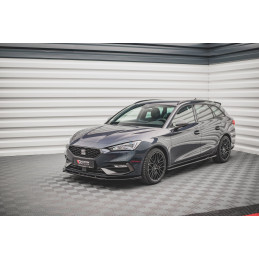 Maxton Design-Lame Du Pare-Chocs Avant V.1 Seat Leon FR Mk4 