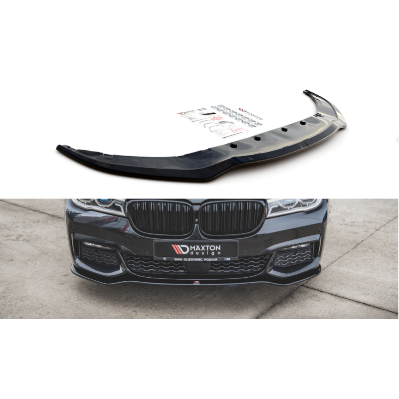 Maxton Design-Lame Du Pare-Chocs Avant V.1 BMW 7 M-Pack G11 Maxton Design-Lame Du Pare-Chocs Avant V.1 BMW 7 M-Pack G11