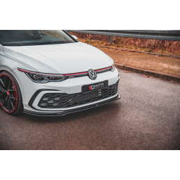 Maxton Design-Lame Du Pare-Chocs Avant V.4 Volkswagen Golf 8 GTI / R-Line 