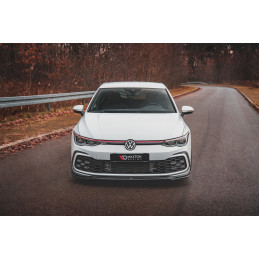 Maxton Design-Lame Du Pare-Chocs Avant V.4 Volkswagen Golf 8 GTI / R-Line 