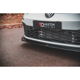 Maxton Design-Lame Du Pare-Chocs Avant V.4 Volkswagen Golf 8 GTI / R-Line 