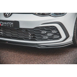 Maxton Design-Lame Du Pare-Chocs Avant V.4 Volkswagen Golf 8 GTI / R-Line 
