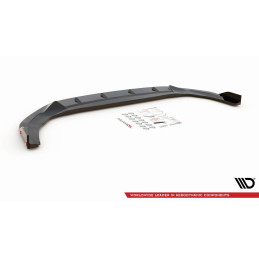 Maxton Design-Lame Du Pare-Chocs Avant V.3 + Ailerons Volkswagen Golf 8 GTI / R-Line 