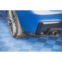 Maxton Design-Lames De Pare-Chocs Arrière Latérales V.2 BMW M135i F20 