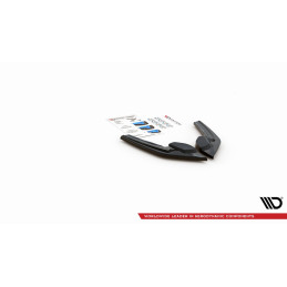 Maxton Design-Lames De Pare-Chocs Arrière Latérales V.2 BMW M135i F20 