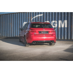 Maxton Design-Lames De Pare-Chocs Arrière Latérales Peugeot 308 GT Mk2 Facelift 