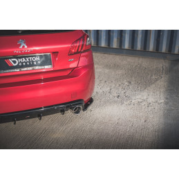 Maxton Design-Lames De Pare-Chocs Arrière Latérales Peugeot 308 GT Mk2 Facelift 