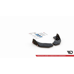 Maxton Design-Lames De Pare-Chocs Arrière Latérales V.7 + Ailerons Hyundai I30 N Mk3 Hatchback 