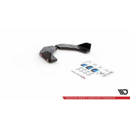Maxton Design-Lames De Pare-Chocs Arrière Latérales V.7 + Ailerons Hyundai I30 N Mk3 Hatchback 