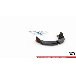 Maxton Design-Lames De Pare-Chocs Arrière Latérales V.6 + Ailerons Hyundai I30 N Mk3 Hatchback 