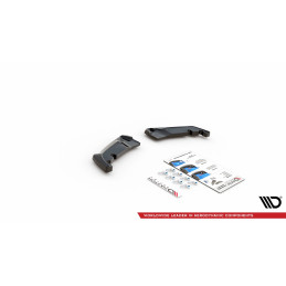 Maxton Design-Lames De Pare-Chocs Arrière Latérales V.3 Toyota GR Yaris Mk4 