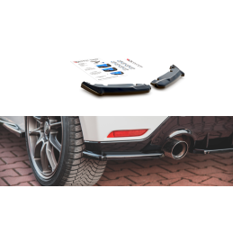 Maxton Design-Lames De Pare-Chocs Arrière Latérales V.1 Toyota GR Yaris Mk4 