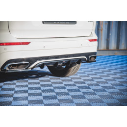 Maxton Design-Central Arriere Splitter (avec une barre verticale) Volvo XC60 Mk2 R-Design 