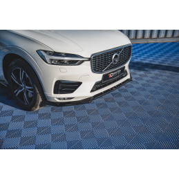Maxton Design-Lame Du Pare-Chocs Avant V.2 Volvo XC60 Mk2 R-Design 