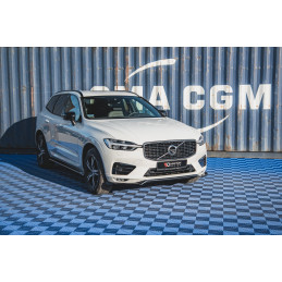 Maxton Design-Lame Du Pare-Chocs Avant V.1 Volvo XC60 Mk2 R-Design 