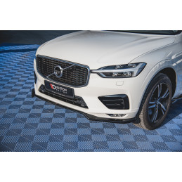 Maxton Design-Lame Du Pare-Chocs Avant V.1 Volvo XC60 Mk2 R-Design 