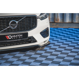 Maxton Design-Lame Du Pare-Chocs Avant V.1 Volvo XC60 Mk2 R-Design 