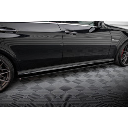 Maxton Design-Rajouts Des Bas De Caisse Mercedes-Benz E63 AMG / AMG-Line Sedan W212 Facelift 