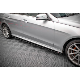 Maxton Design-Rajouts Des Bas De Caisse Mercedes-Benz E63 AMG / AMG-Line Sedan W212 Facelift 