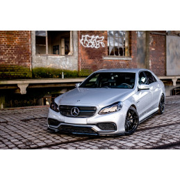 Maxton Design-Rajouts Des Bas De Caisse Mercedes-Benz E63 AMG / AMG-Line Sedan W212 Facelift 
