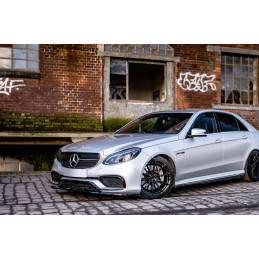 Maxton Design-Rajouts Des Bas De Caisse Mercedes-Benz E63 AMG / AMG-Line Sedan W212 Facelift 