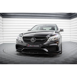 Maxton Design-Lame Du Pare-Chocs Avant Mercedes-Benz E63 AMG Sedan W212 Facelift 