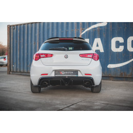 Maxton Design-Rajout Du Pare-Chocs Arriere Alfa Romeo Giulietta Facelift (Version avec échappement sur les deux côtés) 