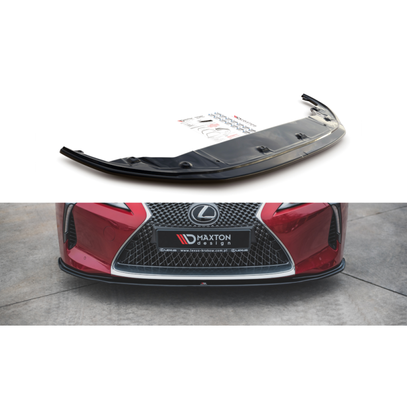 Maxton Design-Lame Du Pare-Chocs Avant V.2 Lexus LC 500 