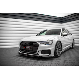 Maxton Design-Lame Du Pare-Chocs Avant V.3 Audi A6 S-Line / S6 C8 