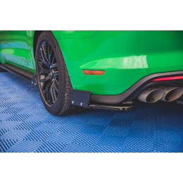 Maxton Design-Lames De Pare-Chocs Arrière Latérales V.1 + Ailerons Ford Mustang GT Mk6 Facelift 