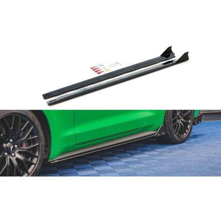 Maxton Design-Rajouts Des Bas De Caisse Ford Mustang GT Mk6 Facelift 