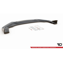 Maxton Design-Lame Du Pare-Chocs Avant V.1 + Ailerons Ford Mustang GT 
