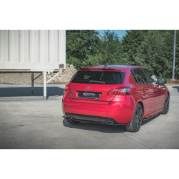 Maxton Design-Central Arriere Splitter Peugeot 308 GT Mk2 Facelift 