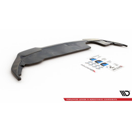 Maxton Design-Central Arriere Splitter Peugeot 308 GT Mk2 Facelift 