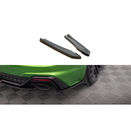 Maxton Design-Lames De Pare-Chocs Arrière Latérales Audi RS5 F5 Facelift 