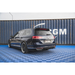 Maxton Design-Central Arriere Splitter (avec une barre verticale) Volkswagen Passat B8 