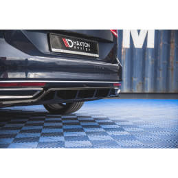 Maxton Design-Central Arriere Splitter (avec une barre verticale) Volkswagen Passat B8 