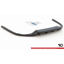 Maxton Design-Central Arriere Splitter (avec une barre verticale) Volkswagen Passat B8 