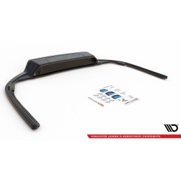 Maxton Design-Central Arriere Splitter (avec une barre verticale) Volkswagen Passat B8 