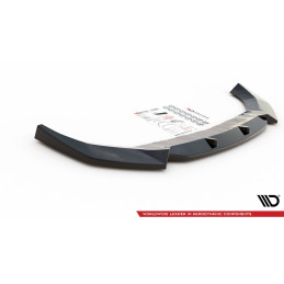Maxton Design-Lame Du Pare-Chocs Avant Skoda Karoq Sportline 