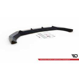 Maxton Design-Lame Du Pare-Chocs Avant Skoda Karoq Sportline 