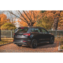 Maxton Design-Spoiler Cap Skoda Karoq Sportline 