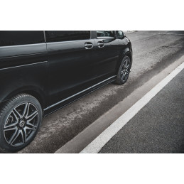 Maxton Design-Rajouts Des Bas De Caisse Mercedes-Benz V-Class Long AMG-Line W447 Facelift 